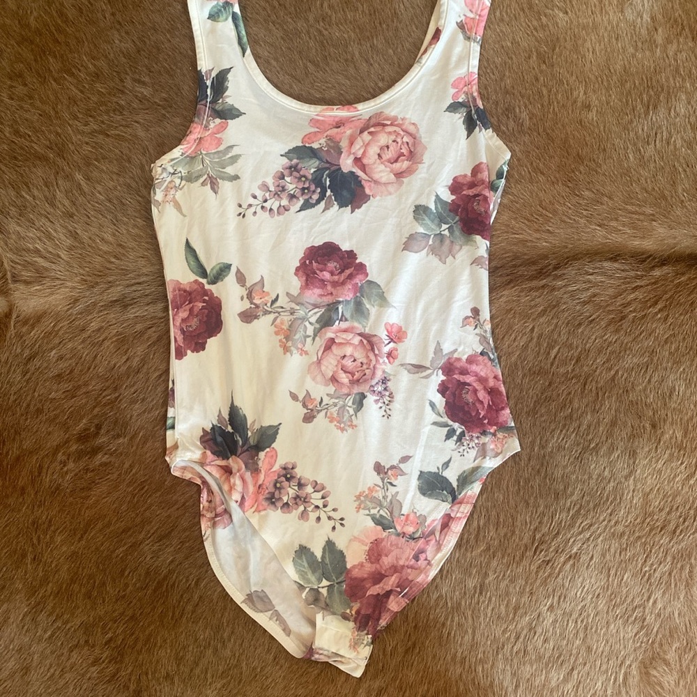 Floral bodysuit